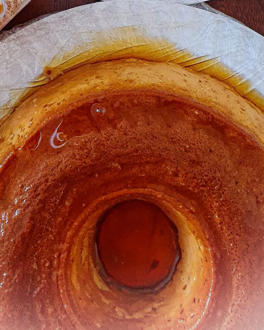 Crema volteada peruana